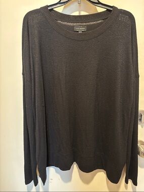 Lucky Brand Women’s Black Crewneck Sweater